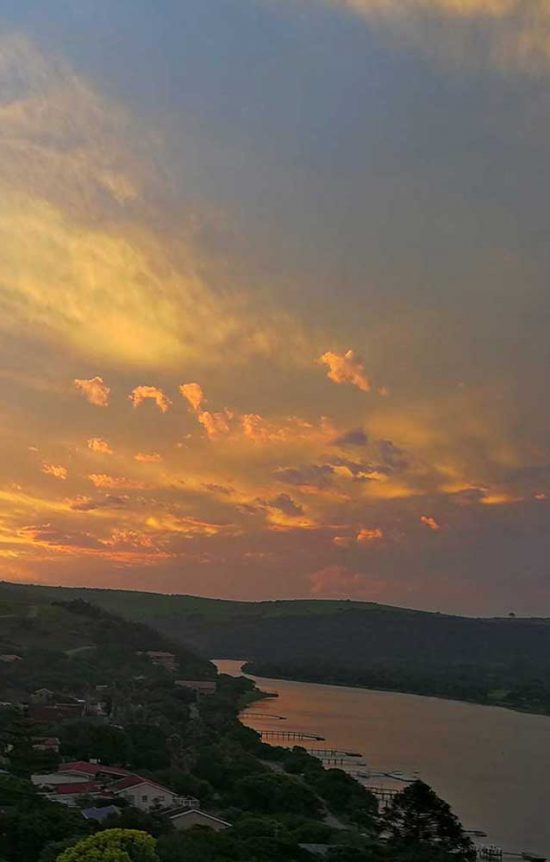 kowie-river-sunset-port-alfred kowie river sunset port alfred